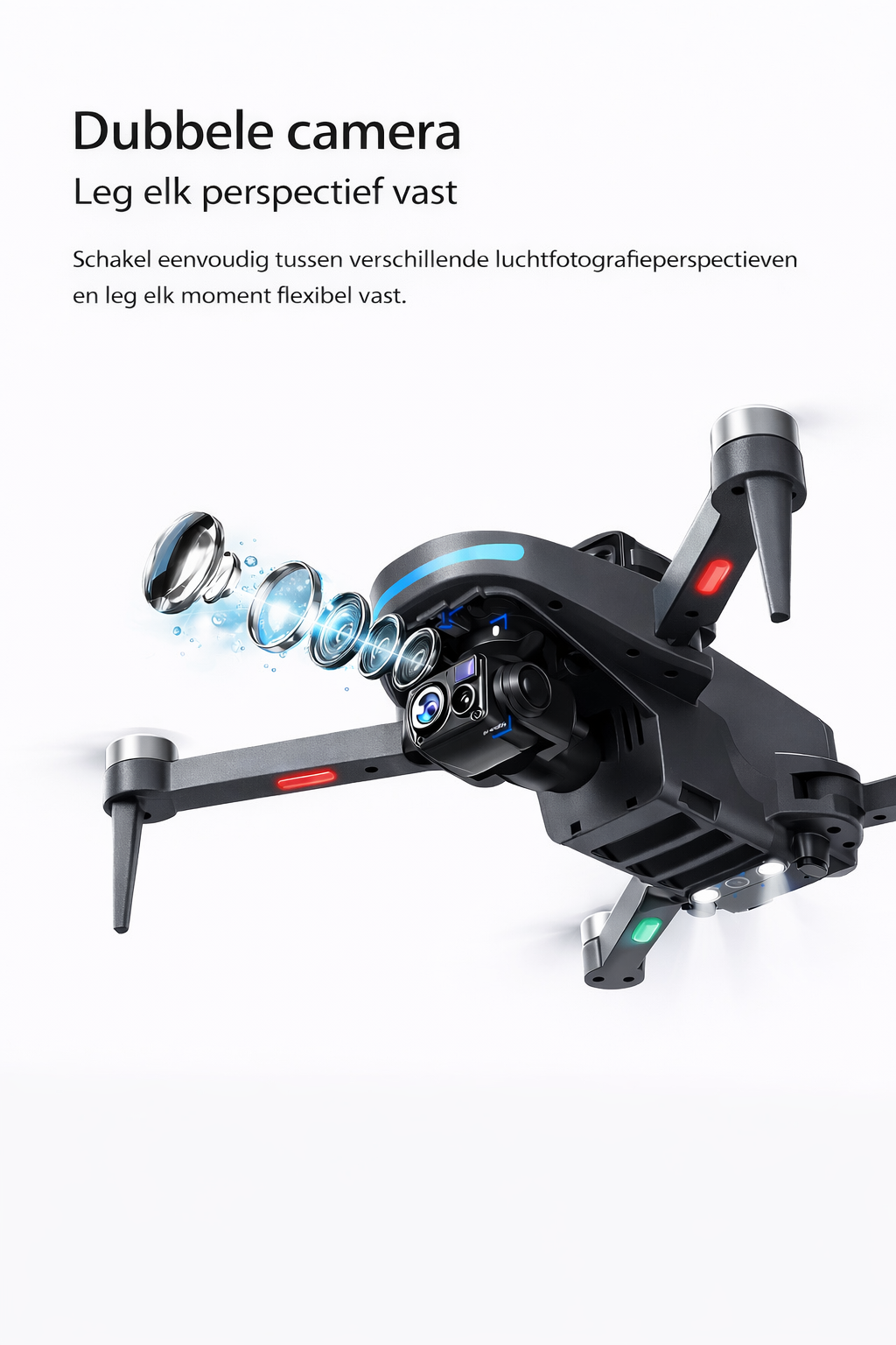ArnoTech Falcon Pro GPS Drone – 3-Assige Gimbal & 4K Fotoresolutie