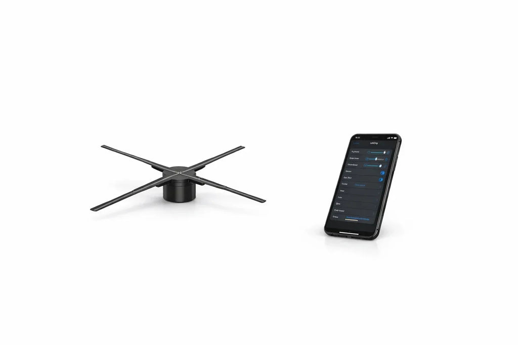 ArnoTech-3D Hologram Fan Display 50 cm - ArnoTech™