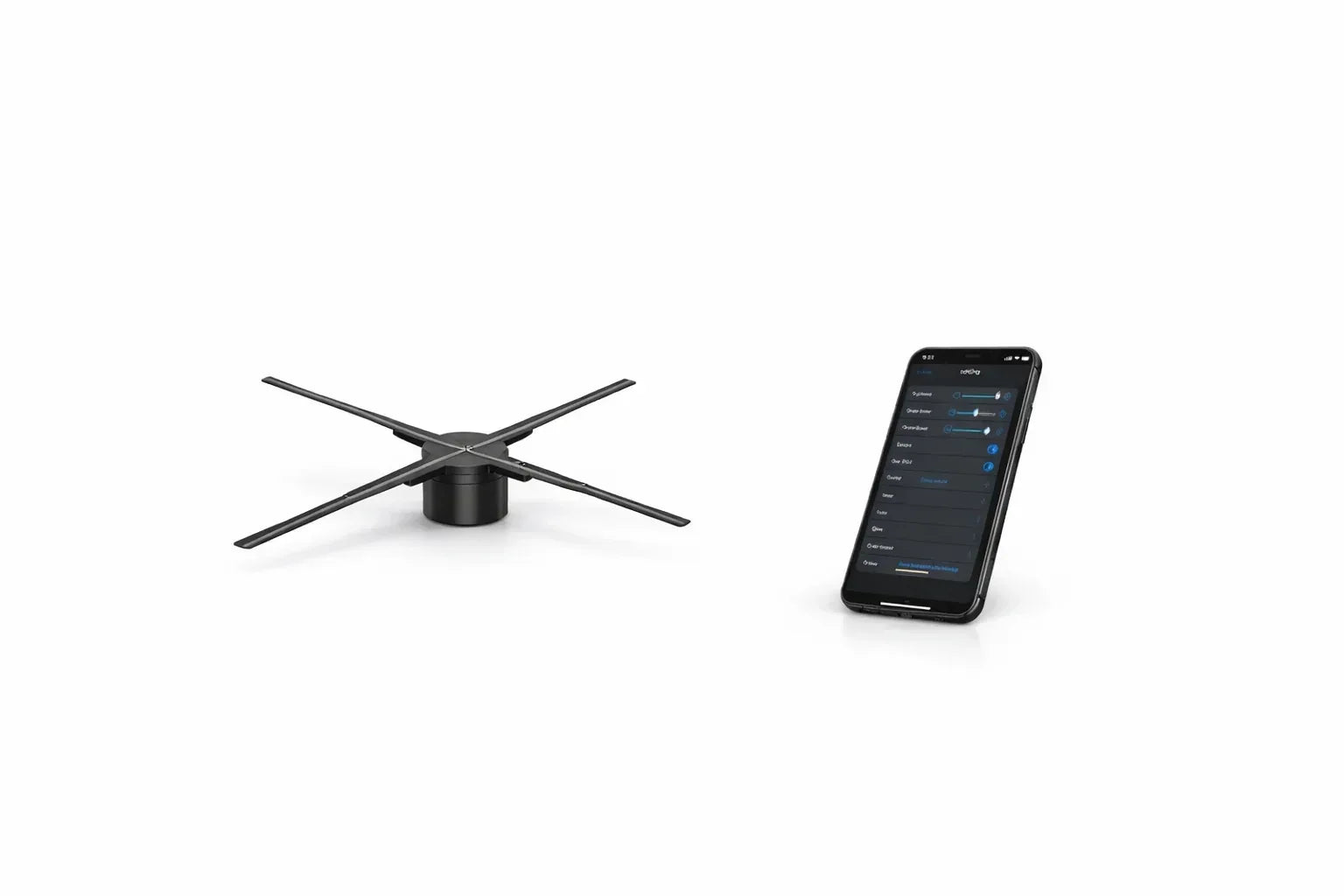 ArnoTech-3D Hologram Fan Display 50 cm - ArnoTech™