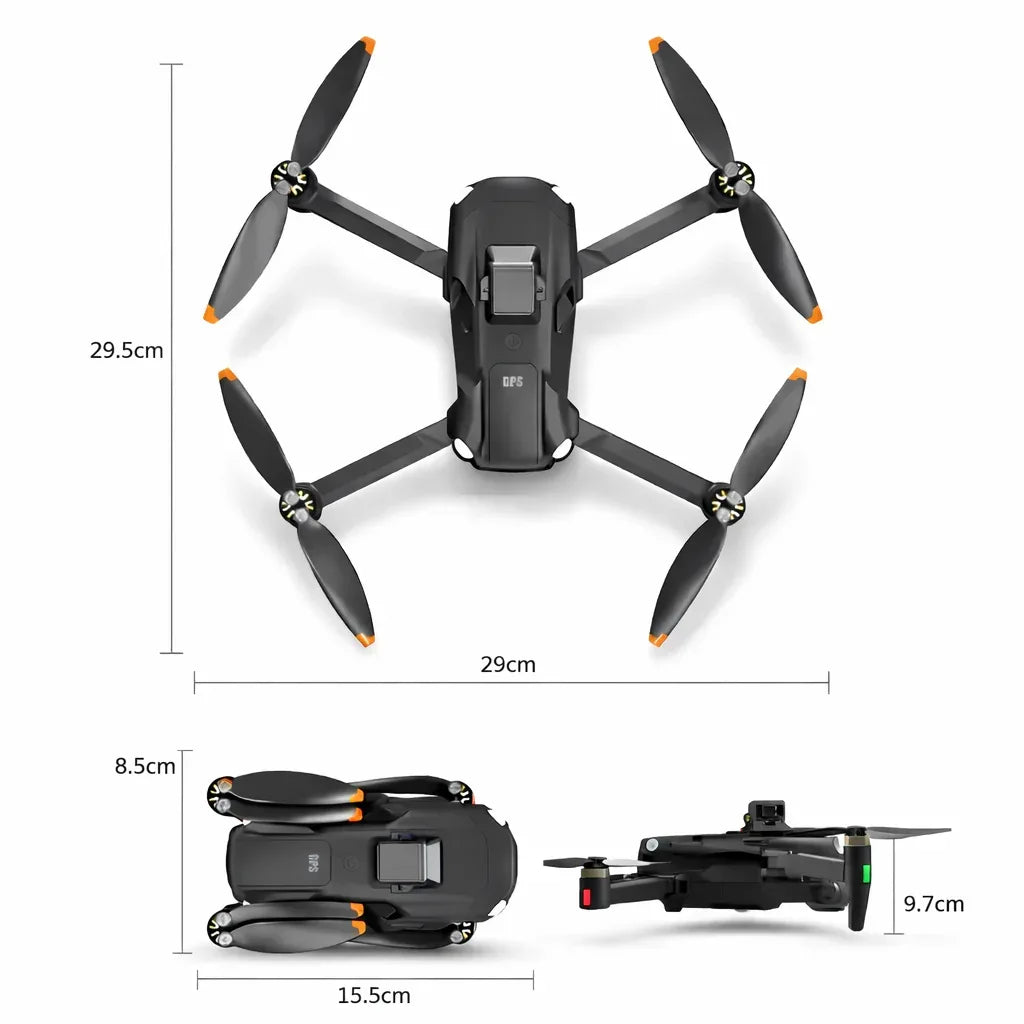 ArnoTech™ A1R GPS Drone – 4K Camera • Brushless • Live Screen Remote - ArnoTech™